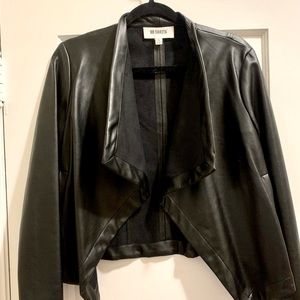 BB Dakota Faux Leather Moto Jacket, PERFECT CONDITION, Size Small